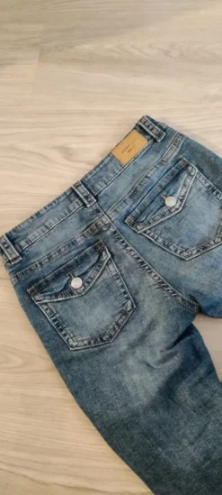 Low waist bootcut petite farkut