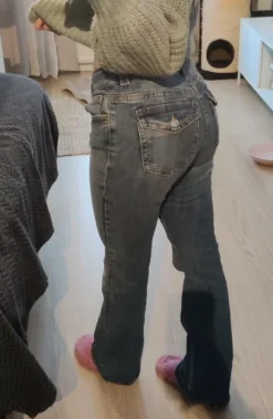 Low waist bootcut petite farkut