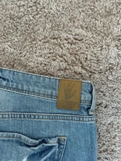 Low waist farkkushortist