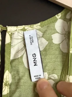 Mango vihreä kesämekko koko S