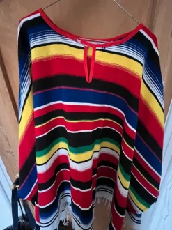 Mexi poncho udklædning