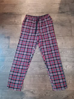 Miesten flanellihousut, uudet