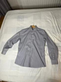 Miesten harmaa kauluspaita, koko B42