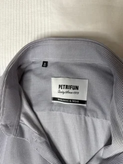 Miesten harmaa kauluspaita, koko B42