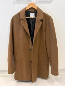 Miesten pitkä villatakki