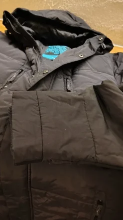 Miesten toppatakki musta koko L