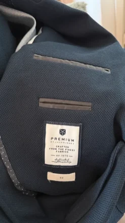 Miesten tummansininen sisätakki