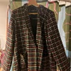 monki tweed blazer