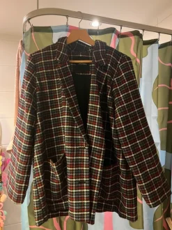 monki tweed blazer