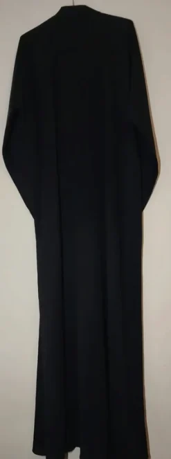Musta open abaya, koko 58