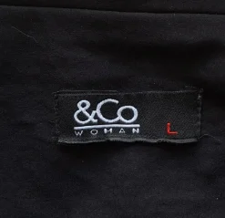 Musta pitkä paitajakku bleiseri paita jakku pitkähihainen joustava