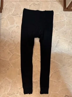 Mustat Black Horse -leggingsit (XL)