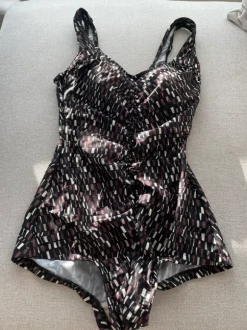 Naisten uimapuku, ruskea, US koko 12