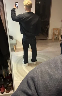 Navy blue villakangas takki