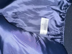 Navy blue villakangas takki