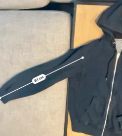 Nike musta vetoketjullinen huppari