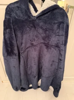 Oodie oversized fluffy mjuk varm med ficka och luva