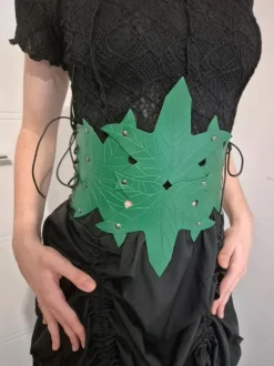 Pasek gorset- liście elf wróżka