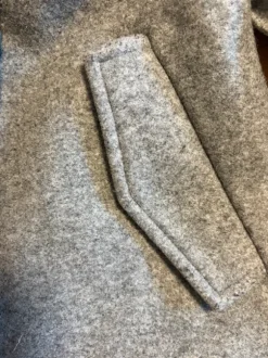 Płaszcz szary S Reserved wiązany