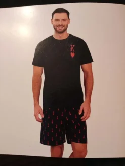 Piżama męska Walentynki rozmiar XL
