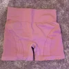 Pink gym shorts