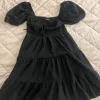 puff sleeve doll style dress