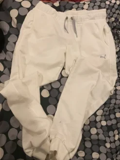 Puma valkoiset naisten verkkarit xl