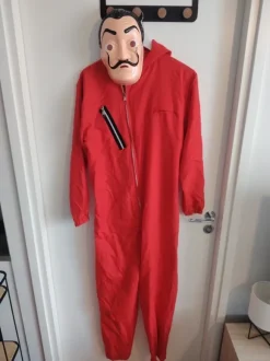 Rahapaja / La casa de papel / Money heist asu, haalari ja naamio