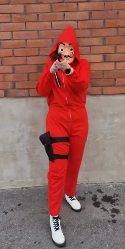 Rahapaja / La casa de papel / Money heist asu, haalari ja naamio