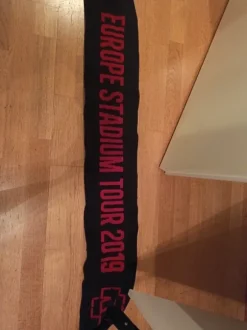 Rammstein Europe stadium tour 2019 kaulahuivi