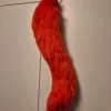 Red fursuit tail