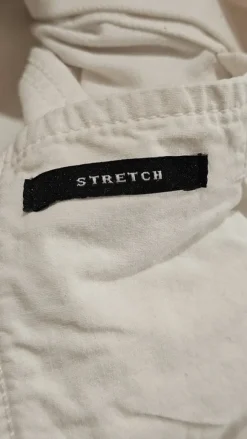 SAND valkoinen farkkutakki M