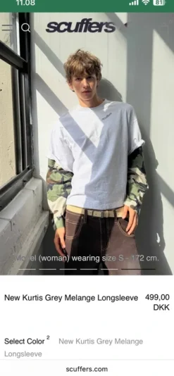 Scuffles longsleve camo