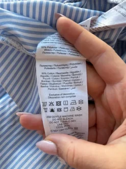 sinivalkoiset yöhousut