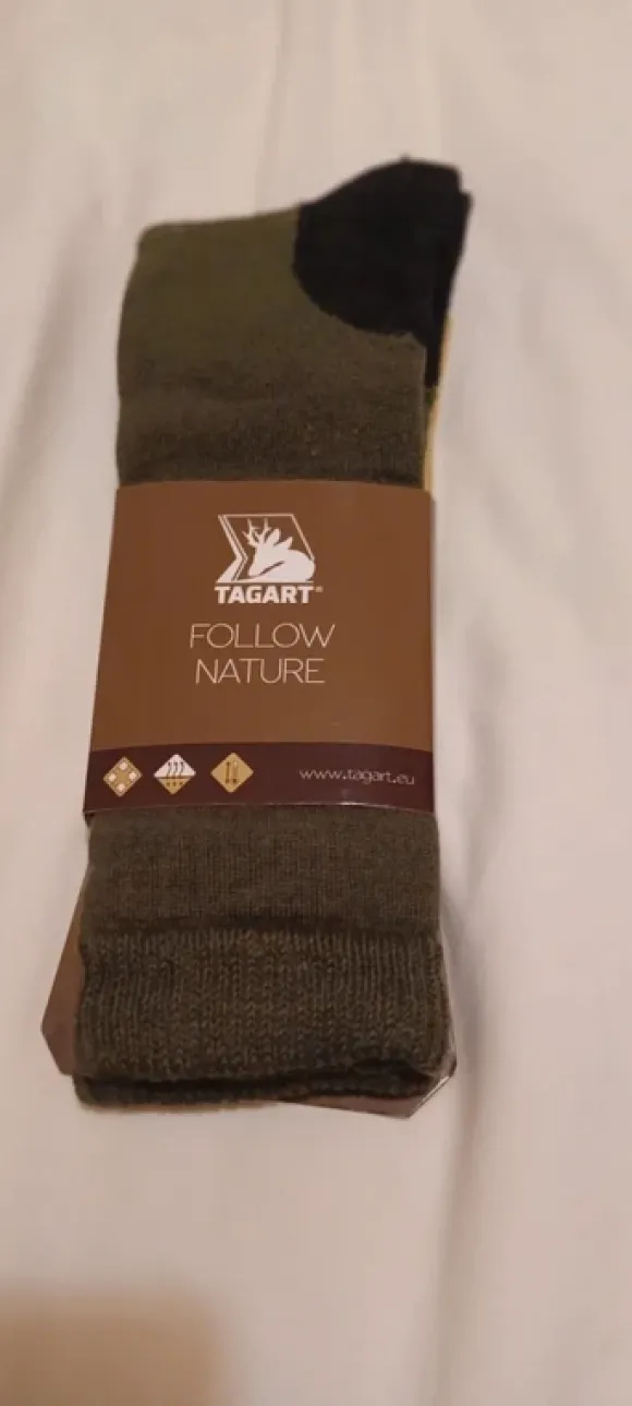 Skarpety Tagart zimowe terenowe 43-46 wełna męskie