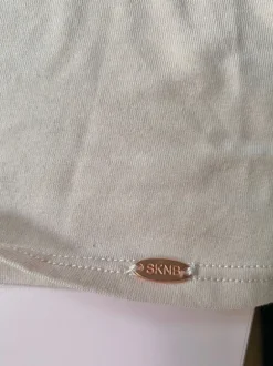 SKNB nursing top, pink with lace