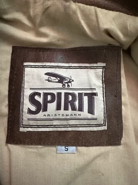 Spirit aristomann vintage nahkatakki