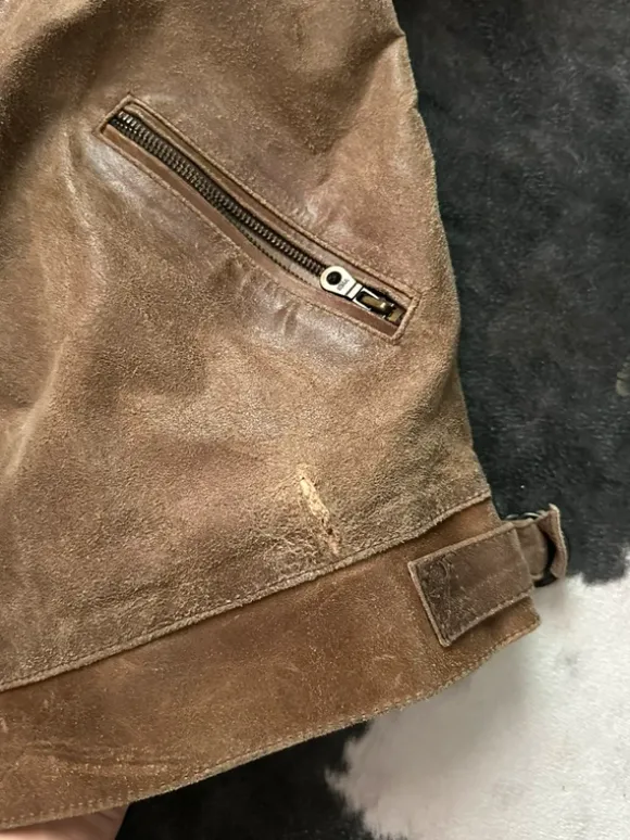 Spirit aristomann vintage nahkatakki