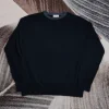 St John's Bay Black Crewneck Sweater L