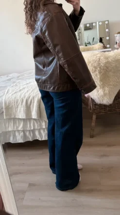 Stradivarius tekonahkatakki