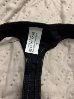 Stringi męskie Ala skórzane