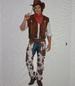 Strój karnawałowy kowboj Lucky Luke XL