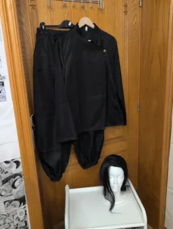 Suguru Geto cosplay strój+ peruka