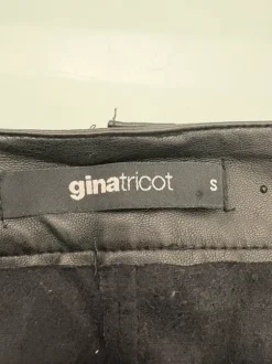 Tekonahkainen maxihame halkiolla