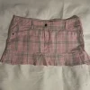 Thrift flip y2k plaid miniskirt
