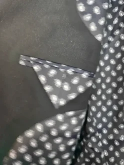 Tom Tailor tummansininen puku