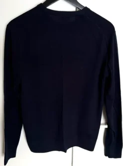 Uniqlo merinovillaneule – erittäin hieno merinovilla, laivastonsininen (S)