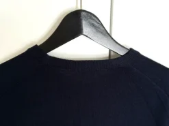 Uniqlo merinovillaneule – erittäin hieno merinovilla, laivastonsininen (S)