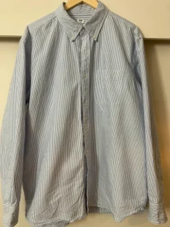 Uniqlo Regular Fit Oxford Shirt (Striped) XXL