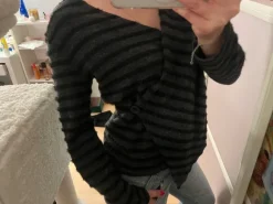 Unique striped top S